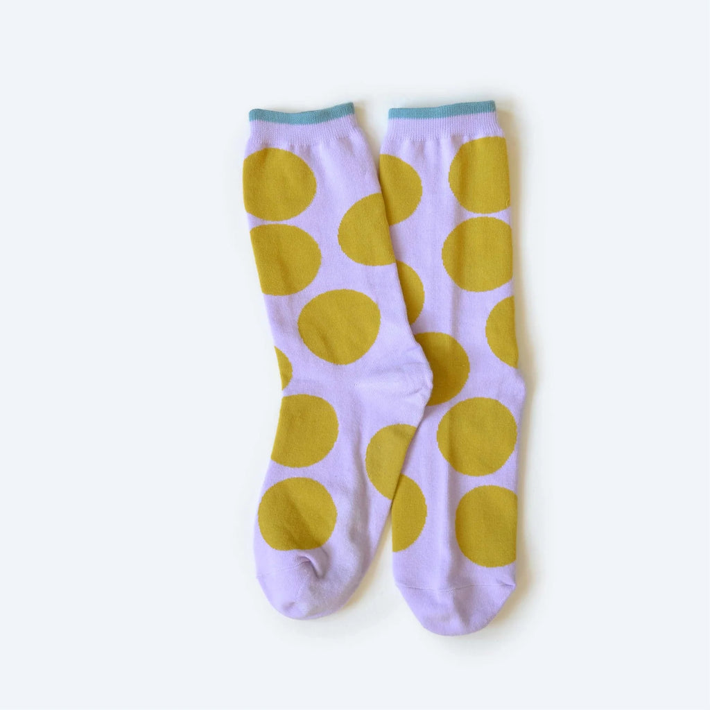 Hooray Sock Co. - Big Dot Lavender Sock