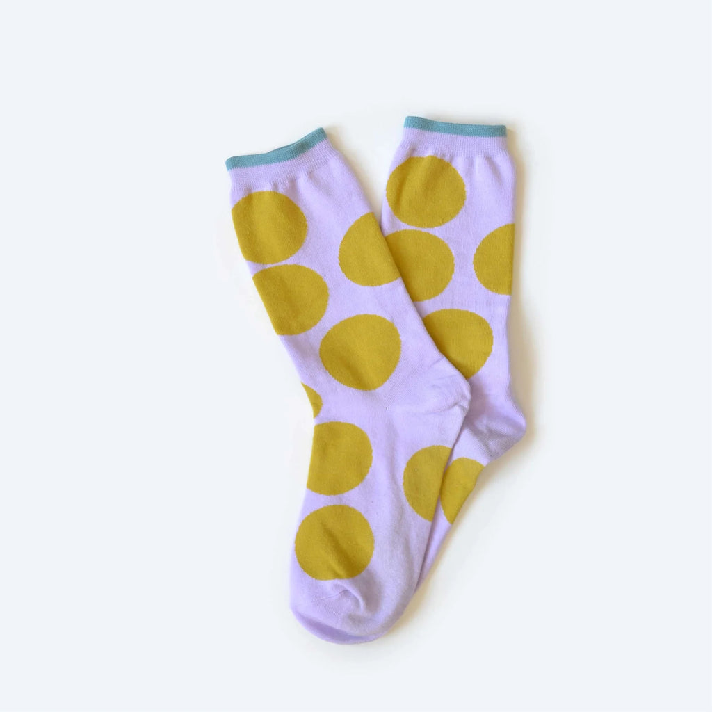 Hooray Sock Co. - Big Dot Lavender Sock
